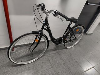Bicicleta paseo Btwin Elops 100