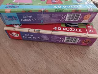 2 Puzzles infantiles: Peppa Pig & Bing