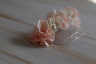 Tocado floral preservada