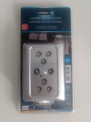 Lámpara LED LIVARNOLUX con sensor