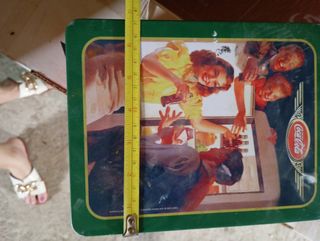 Caja metálica Coca-Cola vintage