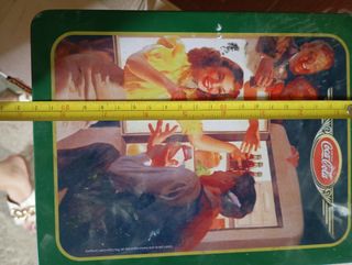 Caja metálica Coca-Cola vintage