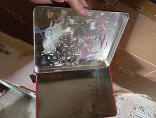 Caja metálica Coca-Cola vintage