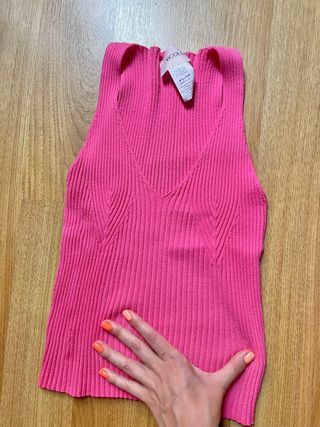 Top rosa Vicolo - Talla S