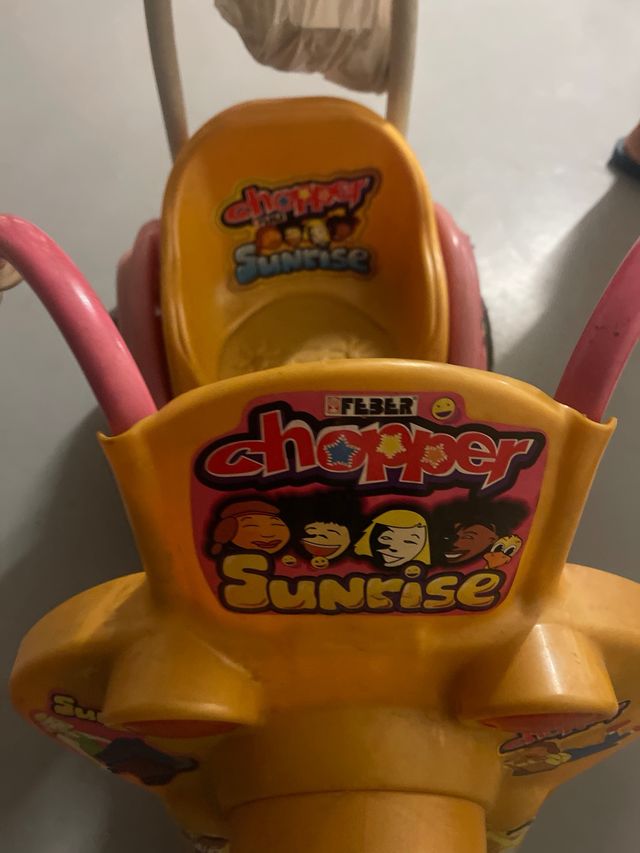 Chopper Sunrise Moto Eléctrica Niña