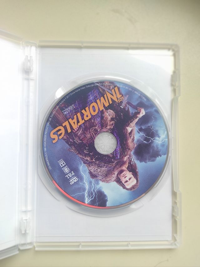 Los Inmortales DVD - Lambert & Connery