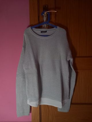 Jersey gris niña 