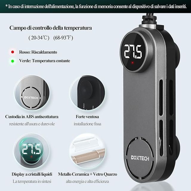 Calentador Acuario Boxtech 50W