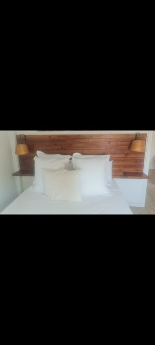 Cabecero cama madera maciza