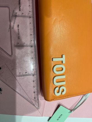 Billetero Tous - Naranja y Rosa