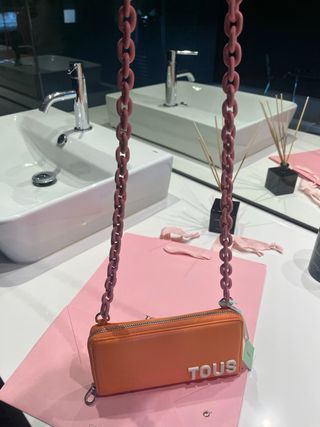 Billetero Tous - Naranja y Rosa