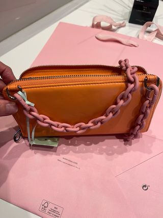 Billetero Tous - Naranja y Rosa