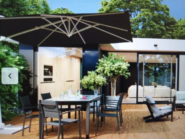 Parasol Leroy Merlín Aura -298x386