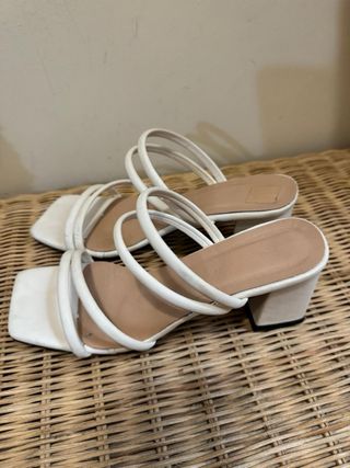 Tacones blancos - Sandalias