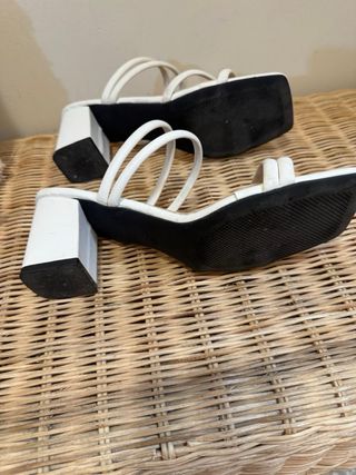 Tacones blancos - Sandalias