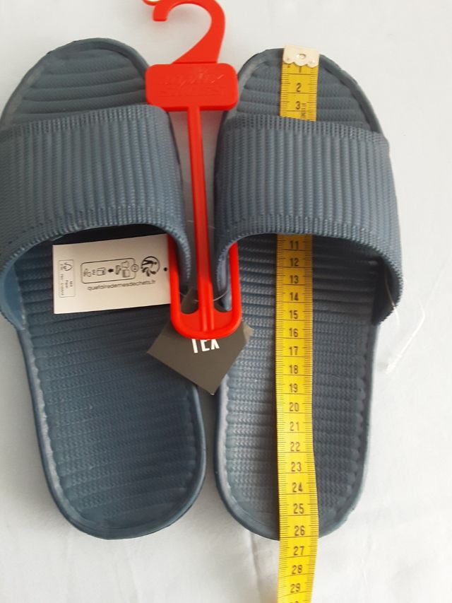 Chanclas TEX talla 41 nuevas, suela antideslizante