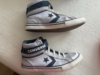 Zapatillas Converse tipo bota,niño velcro,Talla 35