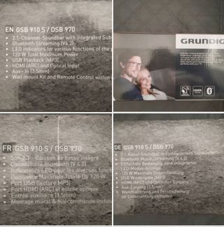 Barra sonido Grundig