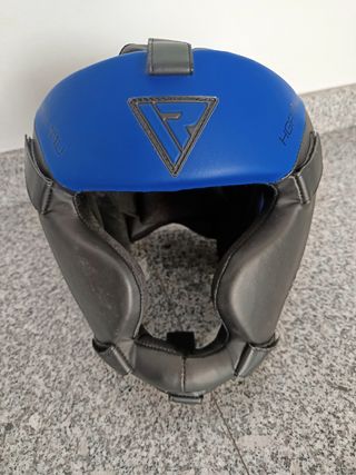 Casco boxeo RDX azul