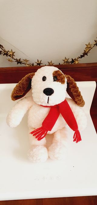 Peluche cagnolino Gund con sciarpa