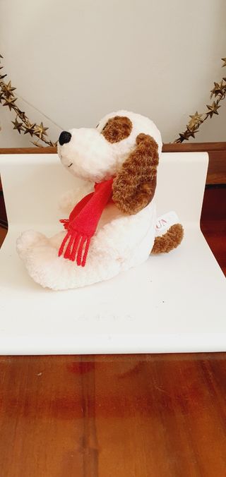 Peluche cagnolino Gund con sciarpa