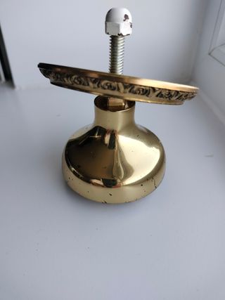 Pomo puerta antiguo bronce