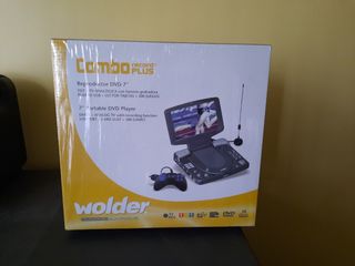 Reproductor DVD Wolder 7" Combo Record Plus