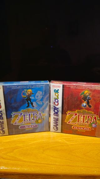 Zelda Oracle of Ages Y Seasons Pack 