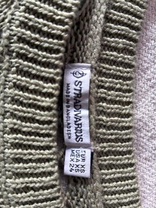 Jersey Stradivarius verde M