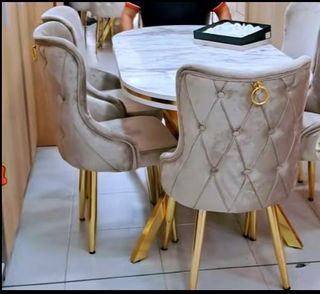 Mesa TURKA 🇹🇷 con 6 sillas OFERTA ✅