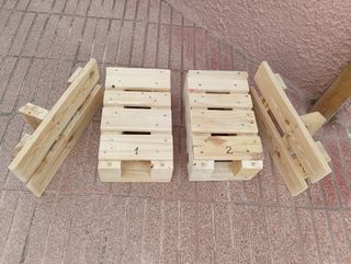 RAMPAS COCHE MADERA- 14,2cm DE ALTO 