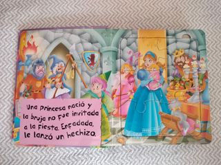 Puzzle libro la bella durmiente