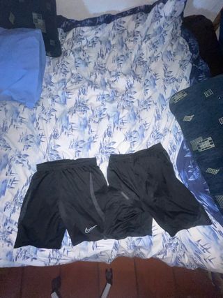 Shorts Nike negros - entrenamiento 2 pares