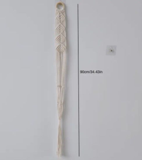 2 Colgadores Macramé para macetas