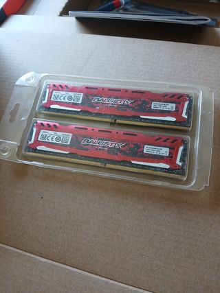 RAM BALLISTIX 8GB DDR4 2666MHz