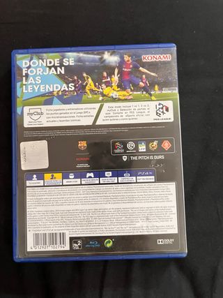 PES 2018 y 2019 PS4 - Pro Evolution Soccer