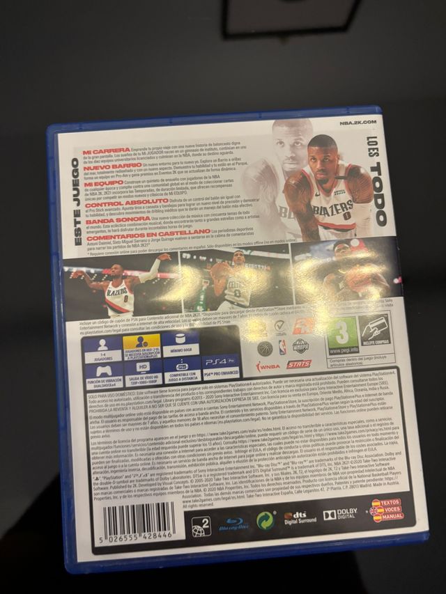 NBA 2K21 PS4 (PlayStation 4) Lillard