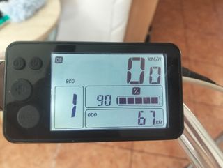 Bicicleta eléctrica Elops blanca