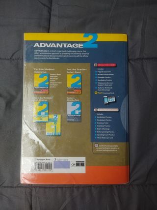 Libro y cuadernillo ingles 2 bachillerato 