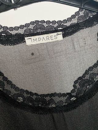Vestito nero trasparente pizzo
