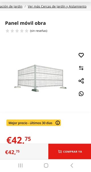 VALLAS DE HIERRO GALVANIZADO 