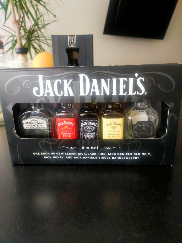 Colección Jack Daniel's: 5 botellas