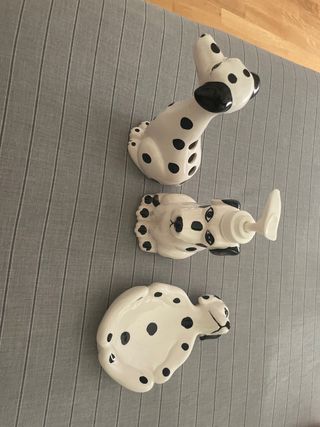 Set da bagno per cani dalmati - ceramica