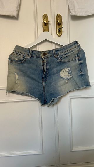 Shorts vaqueros vintage rotos