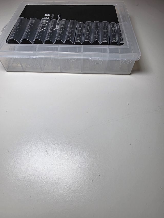 Formas para expresión de uñas KOPER (120uds)
