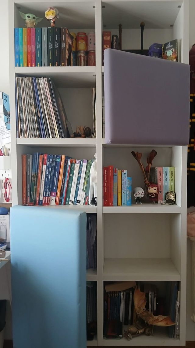 Libreria bianca 5 ripiani