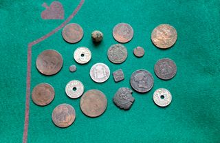 Lote Monedas Antiguas: plata, imperio español...
