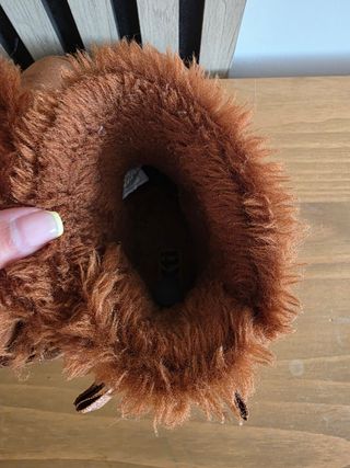 Botines Marrón Pelo sintético