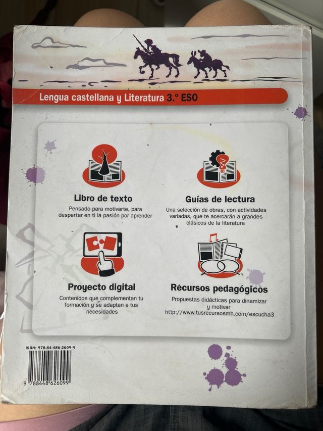 Libro de Lengua castellana y Literatura 3.º ESO