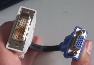 Adaptador DVI-VGA Dell cable corto